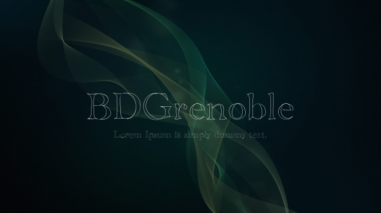 BDGrenoble Font