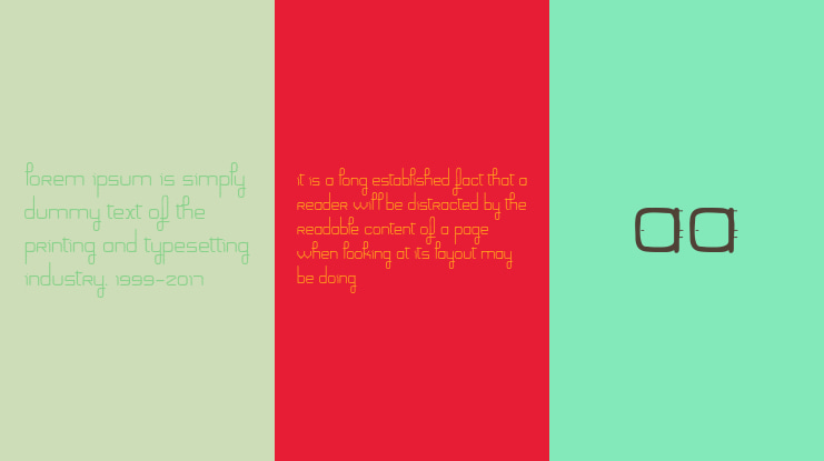 Filament Galactique Font