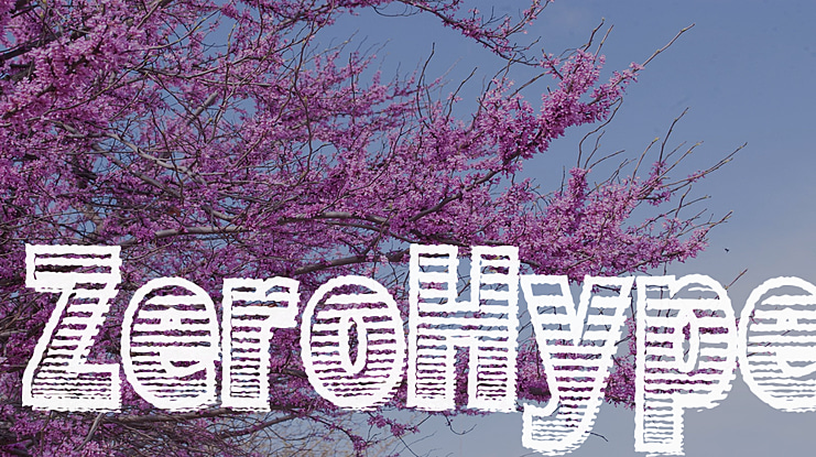 ZeroHype Font