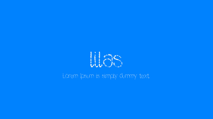 lilas Font