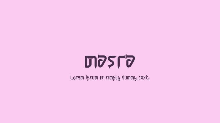masra Font