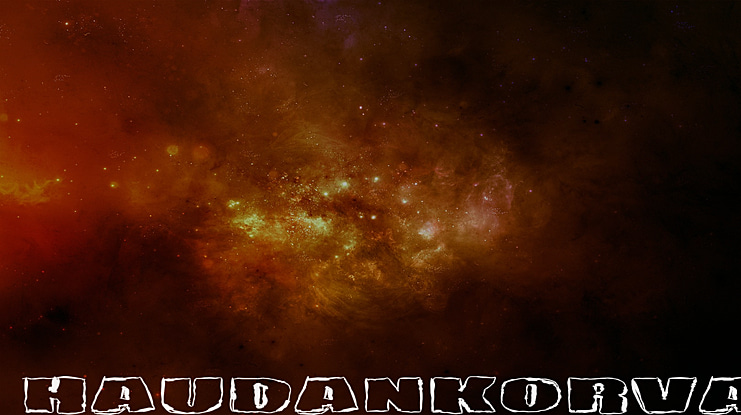 Haudankorva Font