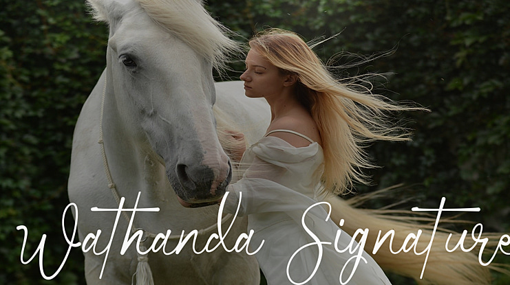 Wathanda Signature Font Family