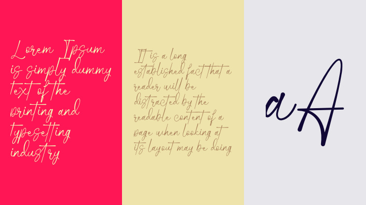 Wathanda Signature Font Family