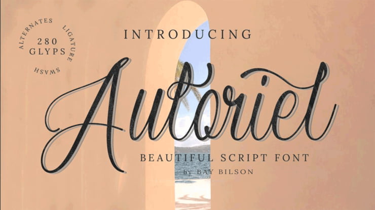 Auloriel Script Font