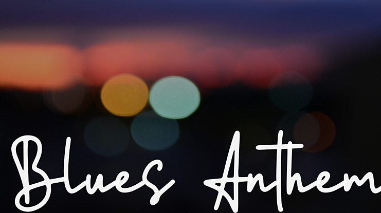 Blues Anthem Font