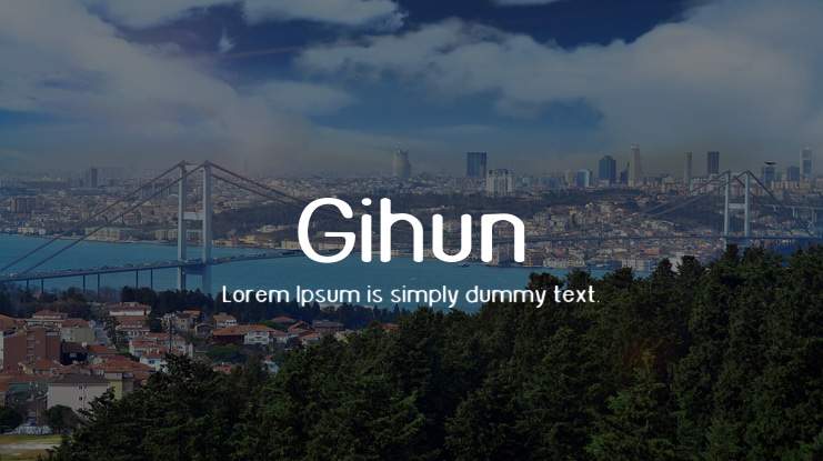 Gihun Font