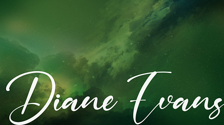 Diane Evans Font