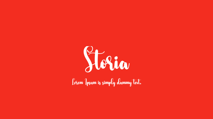 Storia Font
