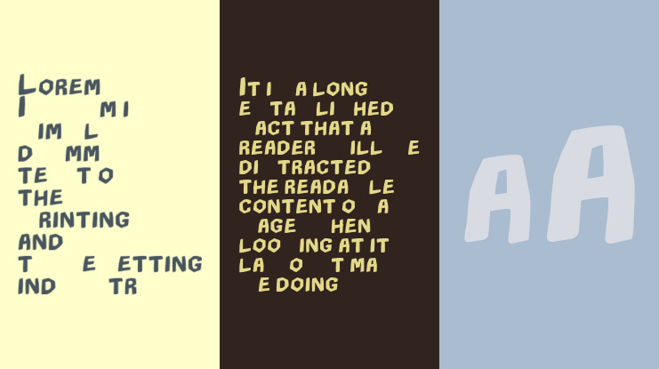 CHILDHOOD NIGHTMARE Font