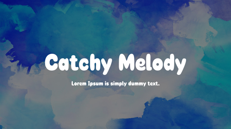 Catchy Melody Font
