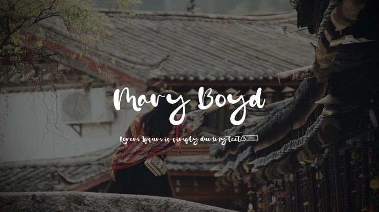 Mary Boyd Font
