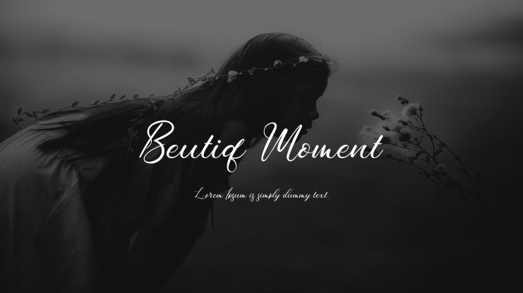 Beutiq Moment Font