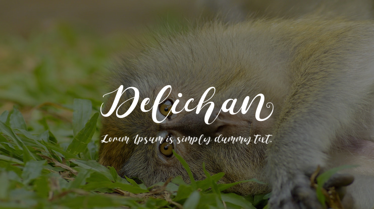 Delichan Font