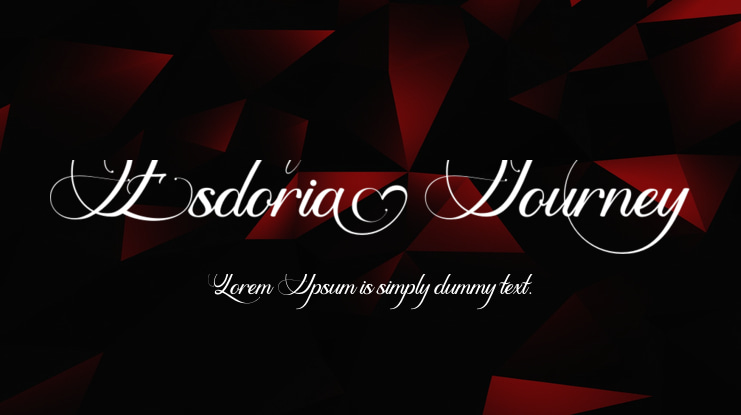 Esdoria Journey Font