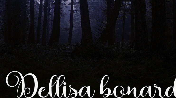 Dellisa bonard Font