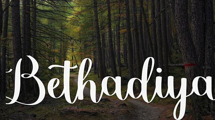 Bethadiya Font