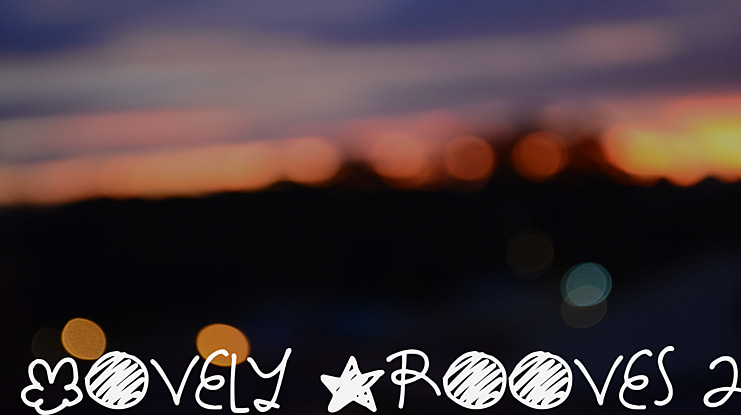 Lovely Grooves 2 Font