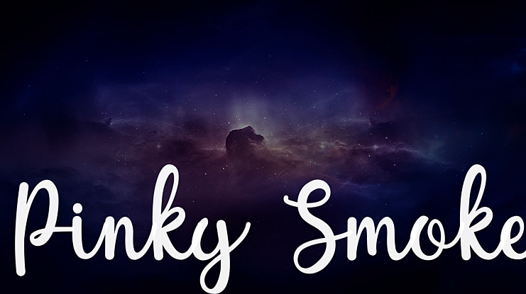 Pinky Smoke Font