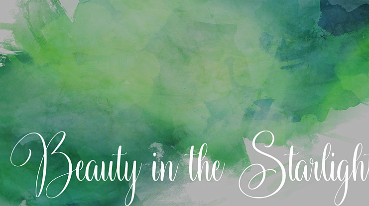 Beauty in the Starlight Font