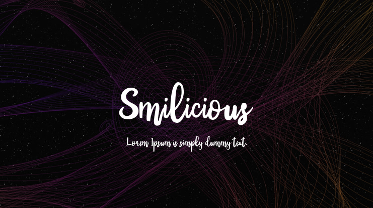 Smilicious Font