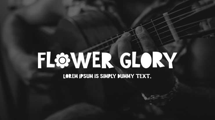 Flower Glory Font