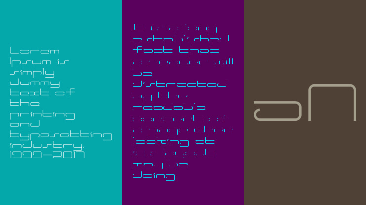 LTR-04: Wireflame Font