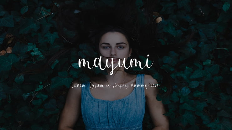 mayumi Font