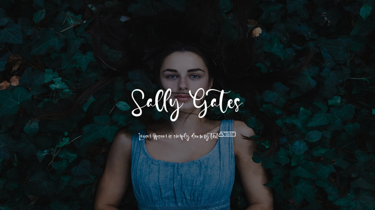 Sally Gates Font