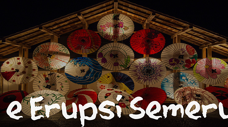 e Erupsi Semeru Font