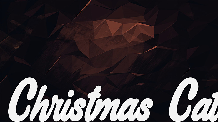Christmas Cat Font