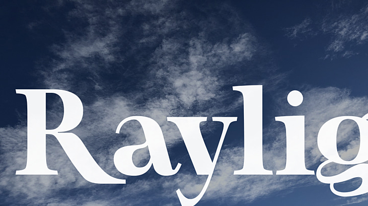 Raylig Font