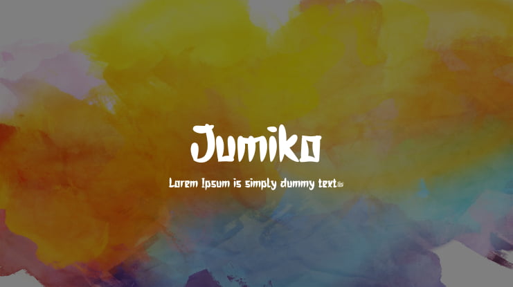 Jumiko Font