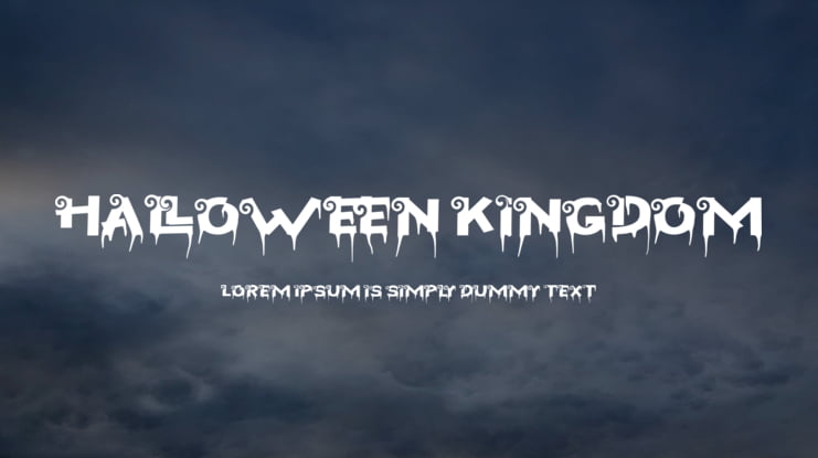 Halloween Kingdom Font