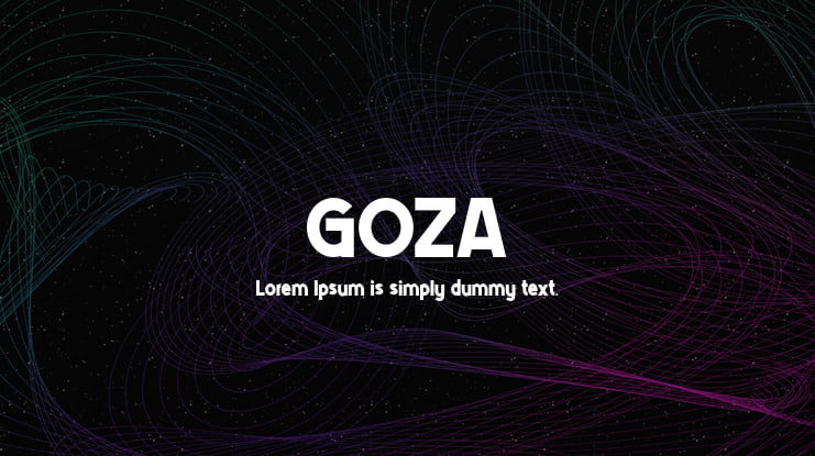 GOZA Font