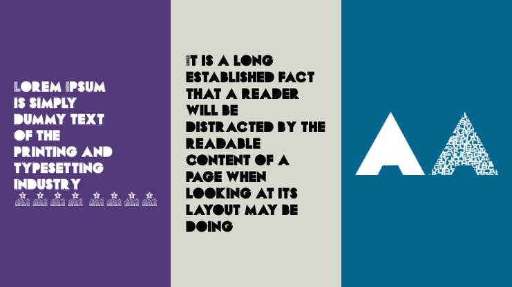 LETTERS PERSONAL USE Font Family