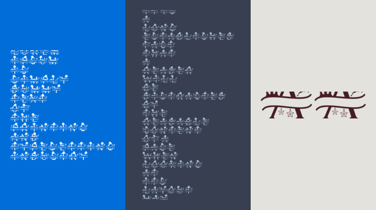 Cute Christmas Monogram Font