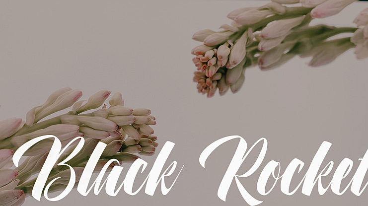 Black Rocket Font