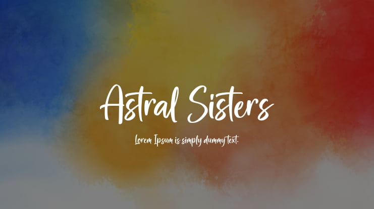 Astral Sisters Font