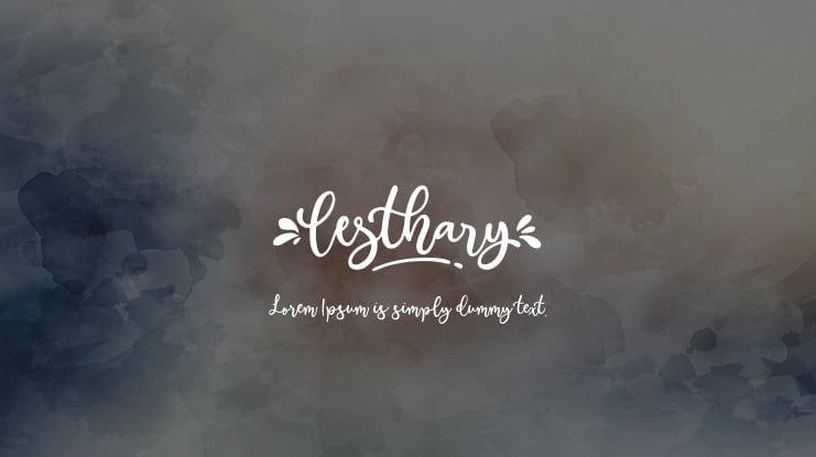 lesthary Font