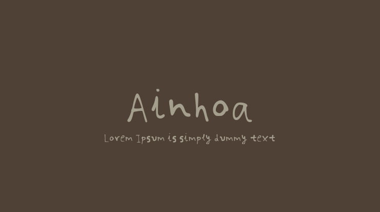 Ainhoa Font