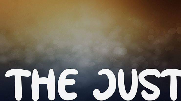 THE JUST Font