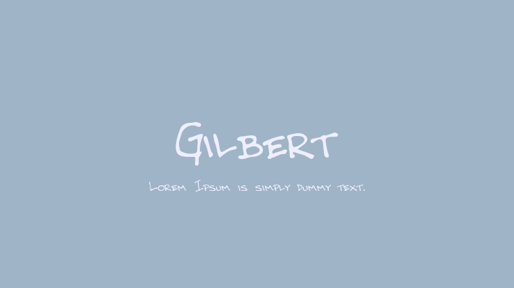 Gilbert Font