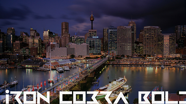 Iron Cobra Font Family