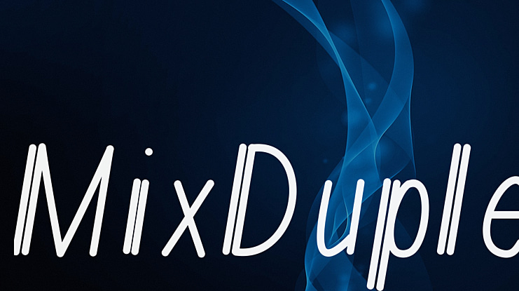 MixDuple Font