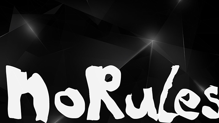 NoRules Font