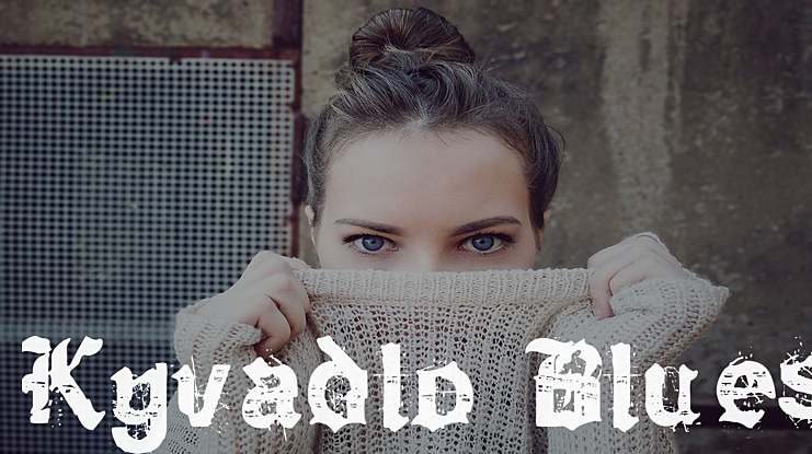 Kyvadlo Blues Font
