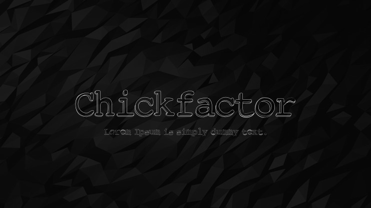 Chickfactor Font