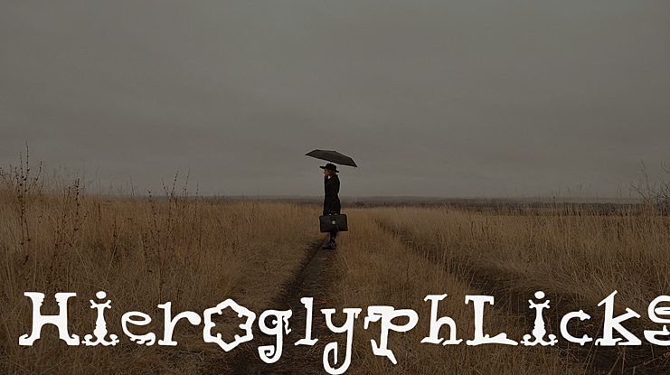HieroglyphLicks Font