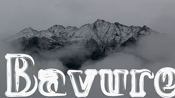 Bavure Font